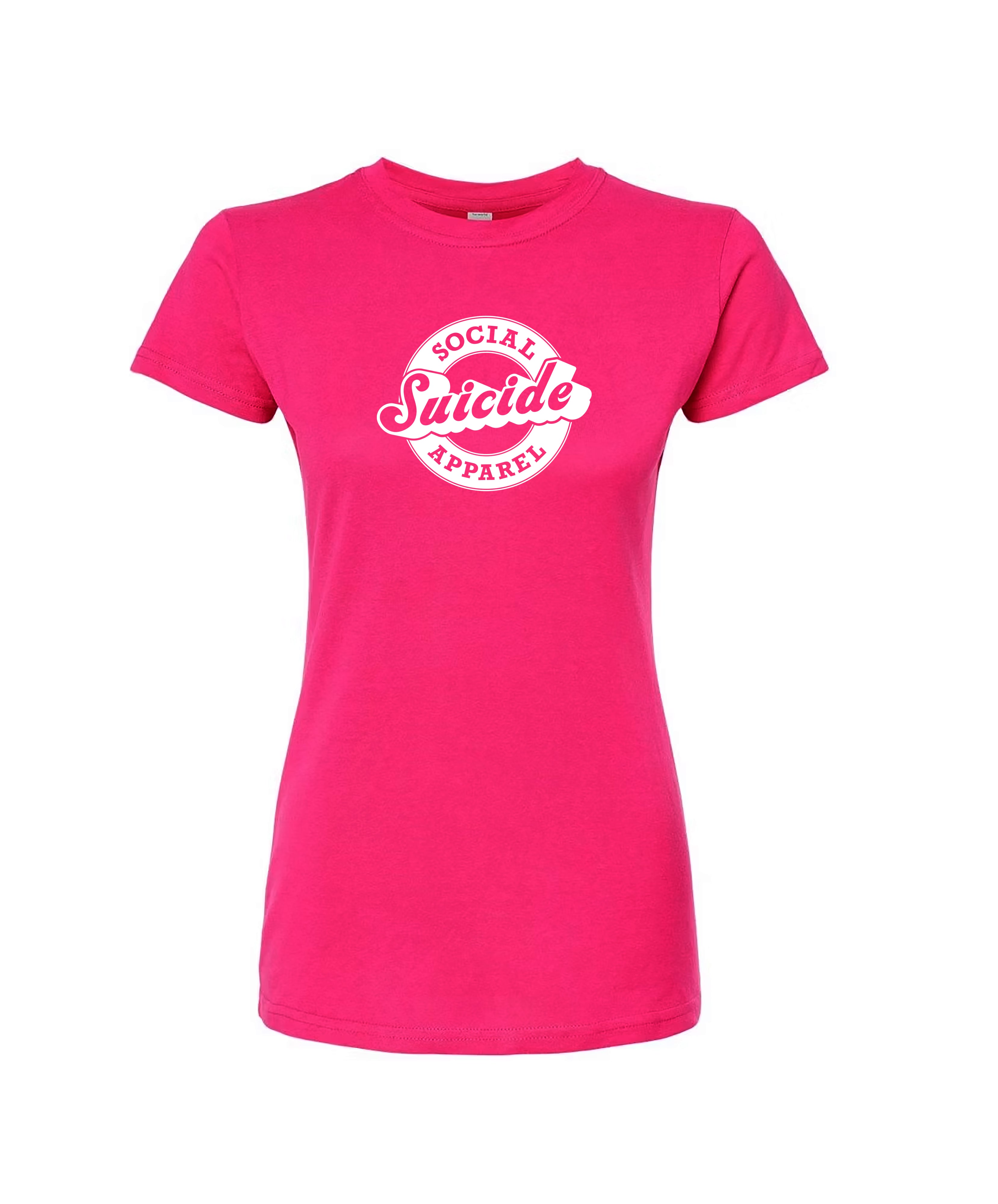 "Social Suicide Apparel" Women's Fuchsia
